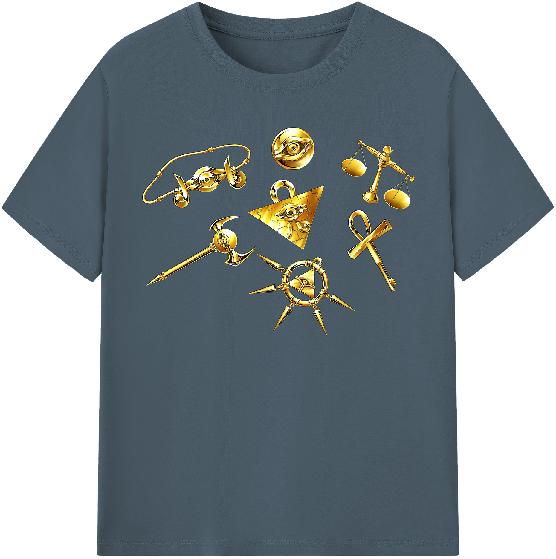 （画像用） 遊☆戯☆王 Yu-Gi-Oh! 綿100％半袖Tシャツ（フロントプリント）